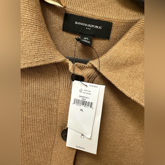 Nwt: Banana Republic BUTTONED MIDI SWEATER DRESS🌻 - Picture 10 of 11